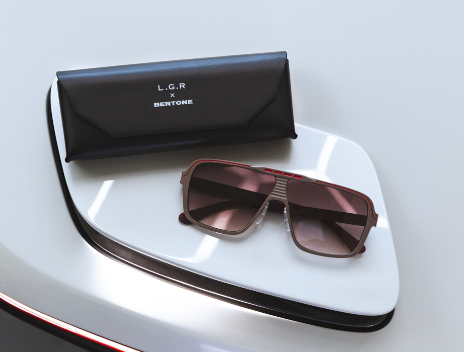 l-g-r-runabout-l-g-r-x-bertone-sonnenbrille-mask-metal-silver-red-grey-gradient image 6