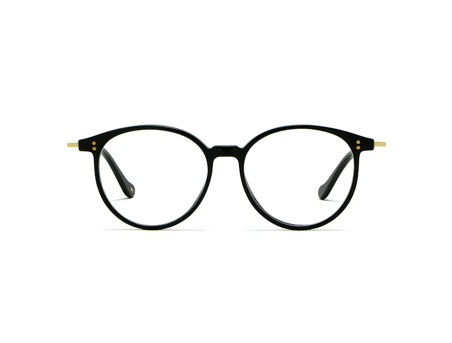 l-g-r-keren-superleggero-brillenfassung-black-gold-01 image 1