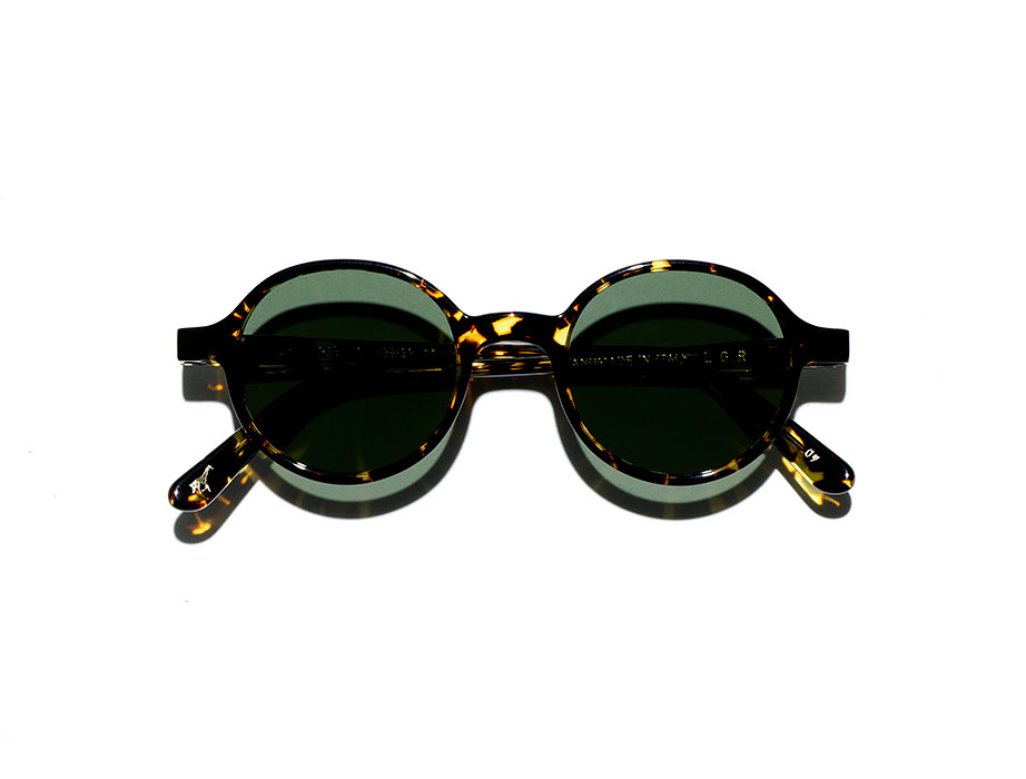 l-g-r-reunion-sonnenbrille-havana-scuro-flat-green-g15 image 3