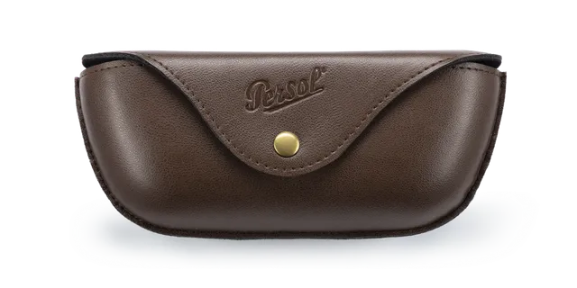 persol-po0003at-brillenetui-braun-mit-tuch-und-box image 1