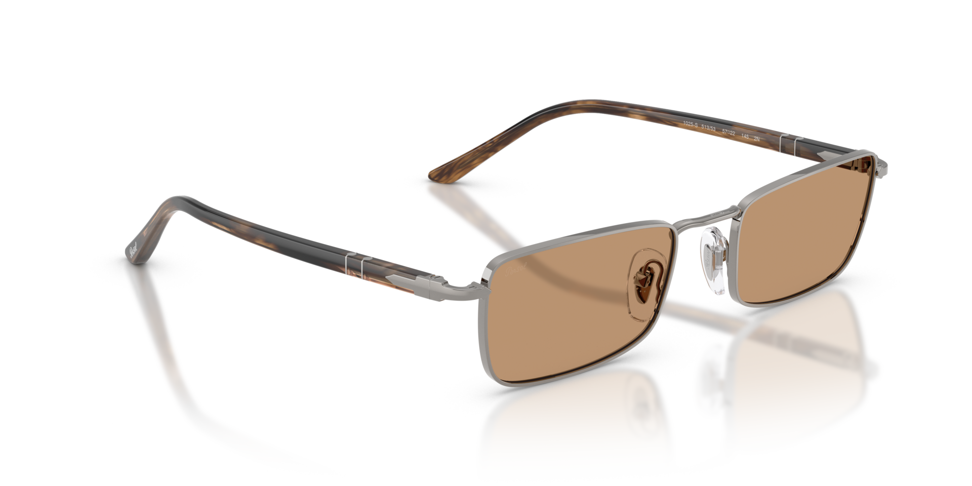 persol-po1025s-sonnenbrille-metall-rechteckig image 3