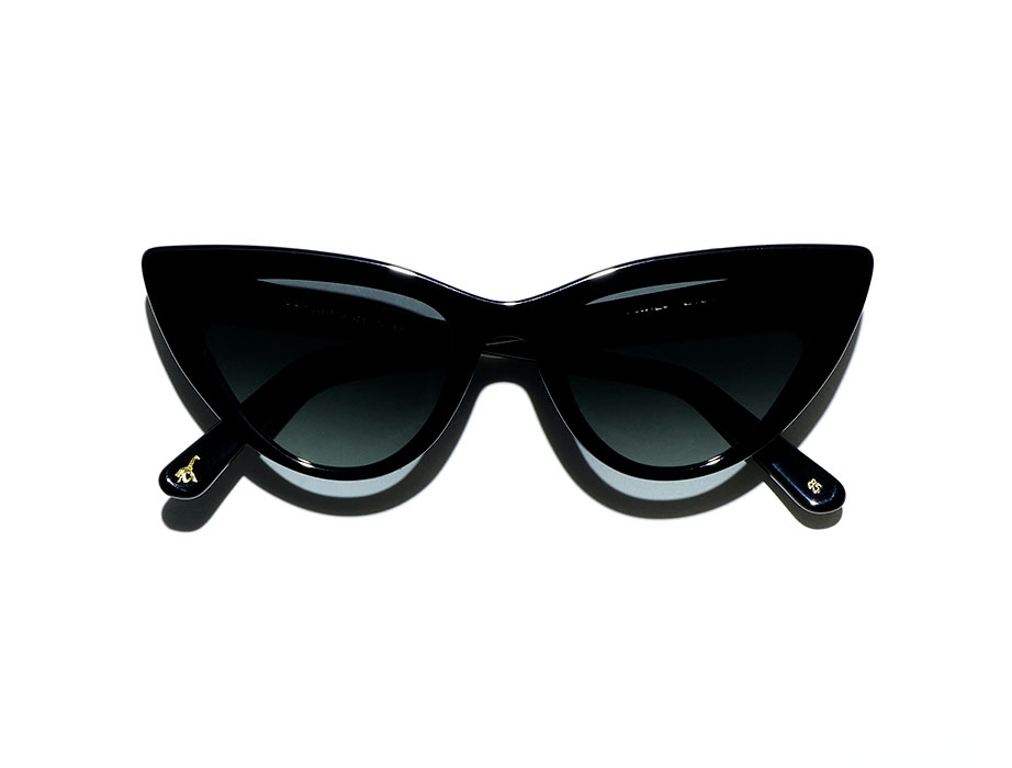 l-g-r-orchid-skin-sonnenbrille-black-blue-calypso-leather-85-grey-gradient image 3