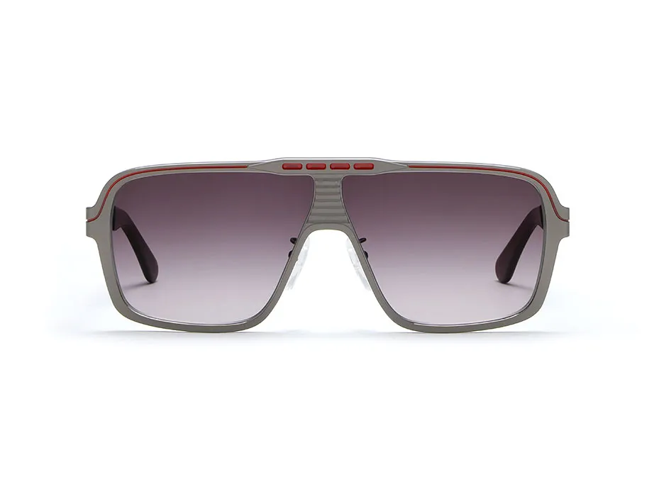 l-g-r-runabout-l-g-r-x-bertone-sonnenbrille-mask-metal-silver-red-grey-gradient image 1