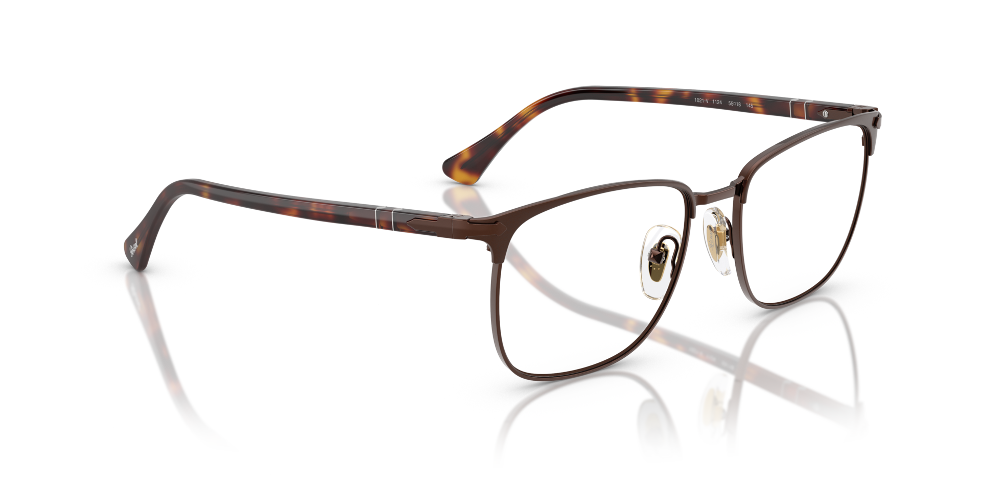 persol-po1021v-brille-square-metall-acetat image 3