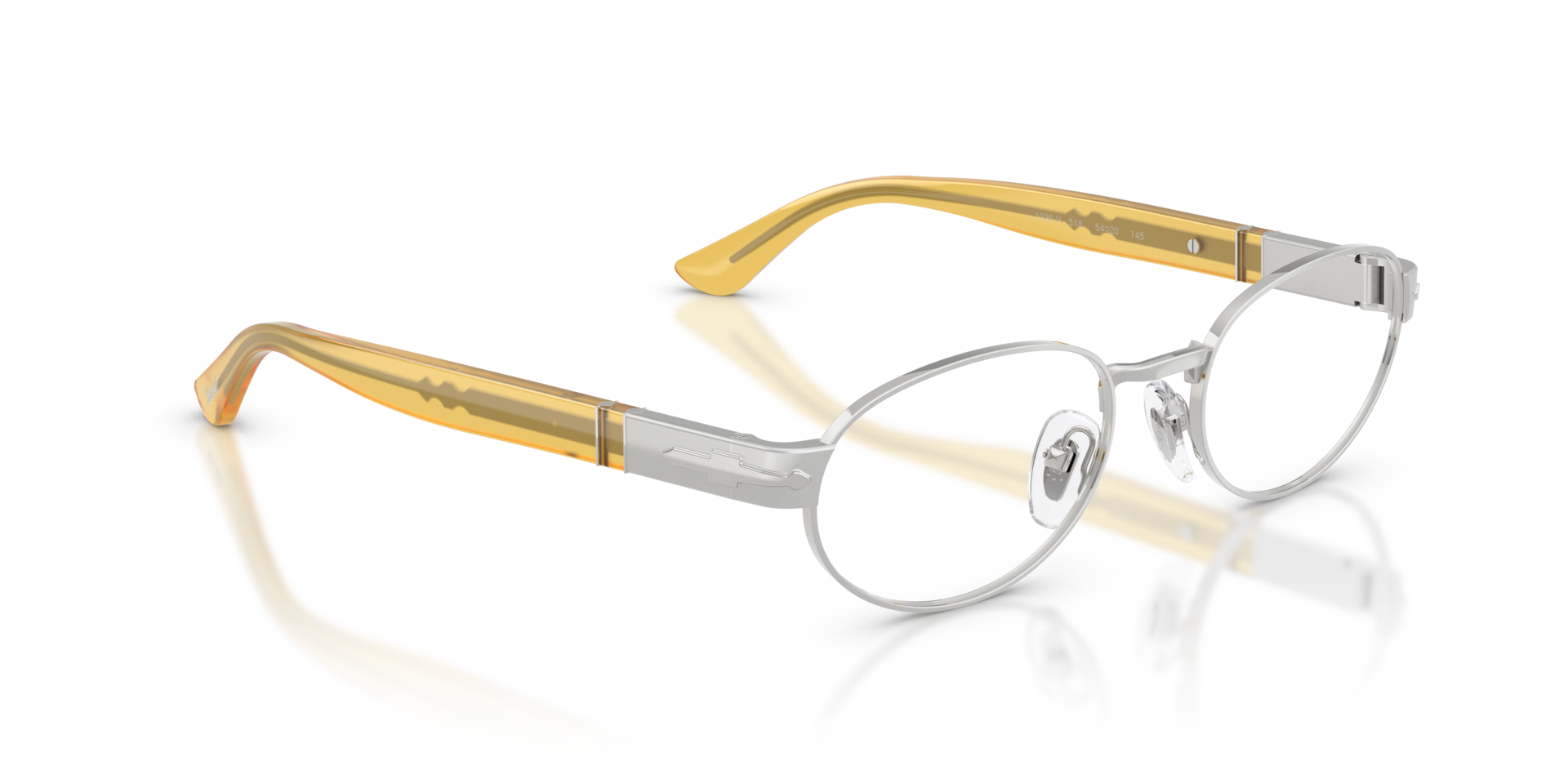 persol-po1026v-brille-ovale-metallfassung-im-80s-look image 3