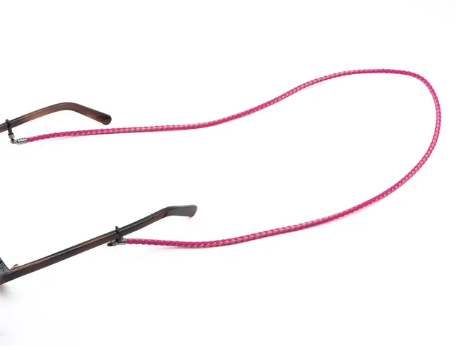 l-g-r-brillenkette-leder-pink-f-r-sonnenbrillen image 1