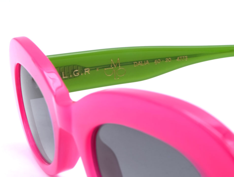 l-g-r-dalia-l-g-r-x-maria-de-la-orden-sonnenbrille-bubble-gum-pink-lime-green-gr image 4