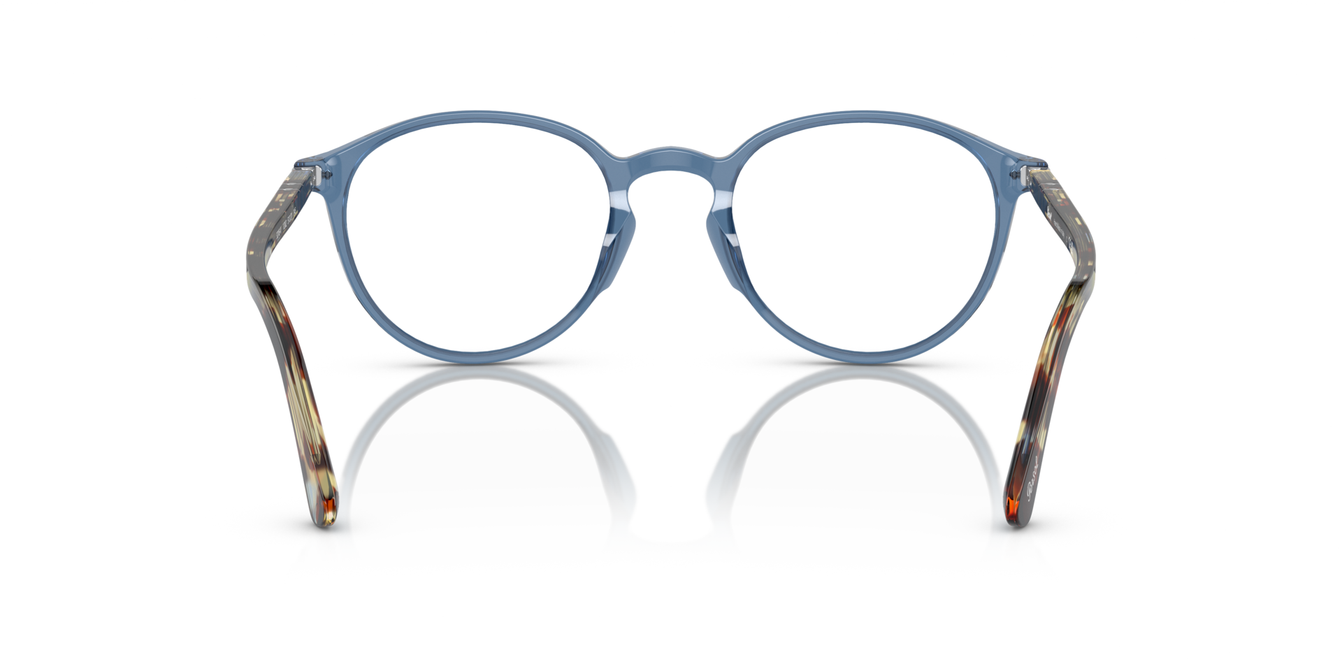 persol-po3218v-brille-acetat-in-transparent-blau-havana image 5