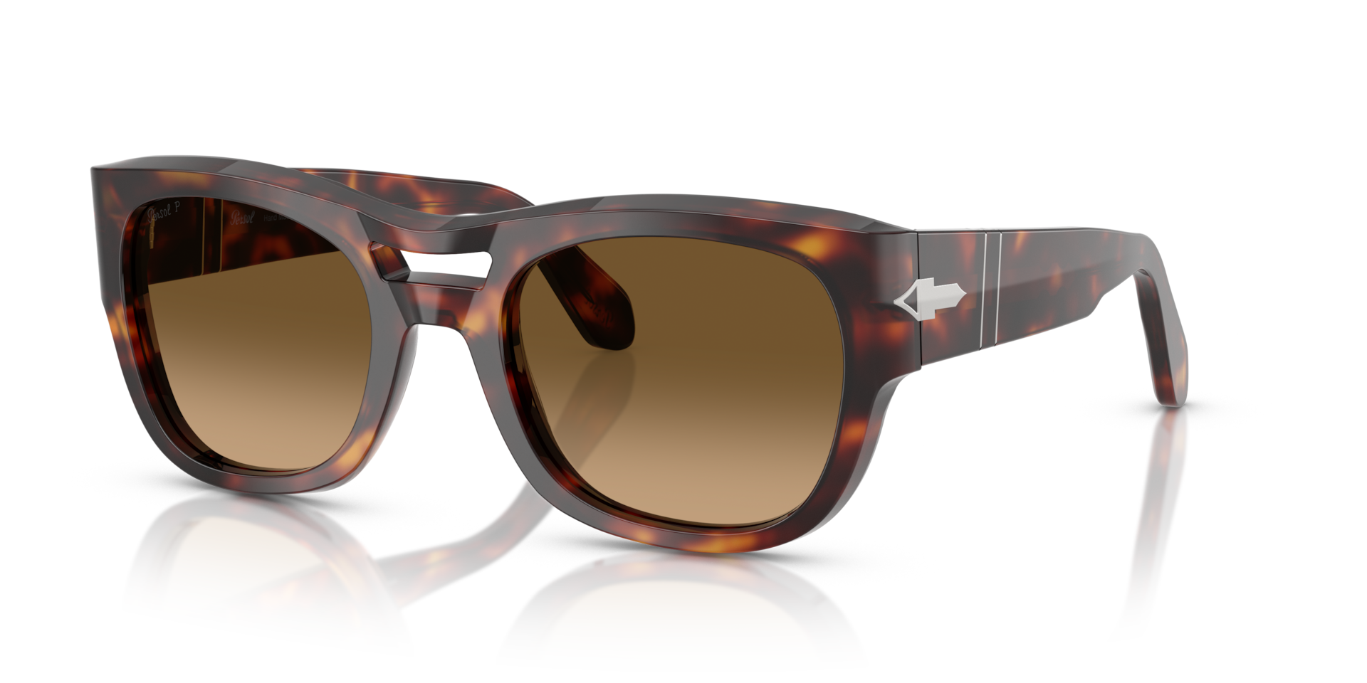 persol-po0064s-sonnenbrille-rechteck-acetat-mit-doppelsteg image 1
