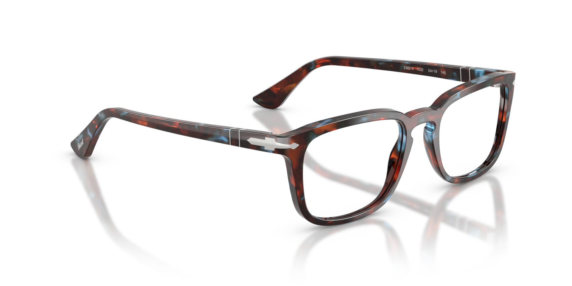 persol-po3382v-brille-soft-rechteckig-mit-keyhole-steg image 3