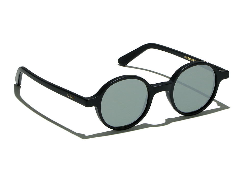 l-g-r-reunion-sonnenbrille-black-matt-22-silber-verspiegelt image 2