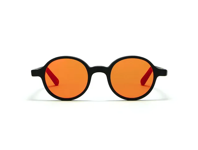 l-g-r-reunion-sonnenbrille-black-matt-22-rot-verspiegelt image 1
