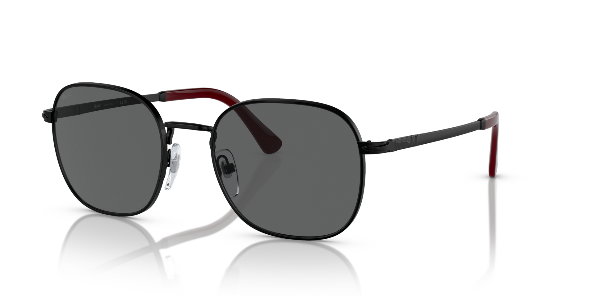 persol-po1009s-metall-sonnenbrille-geometrisch image 1