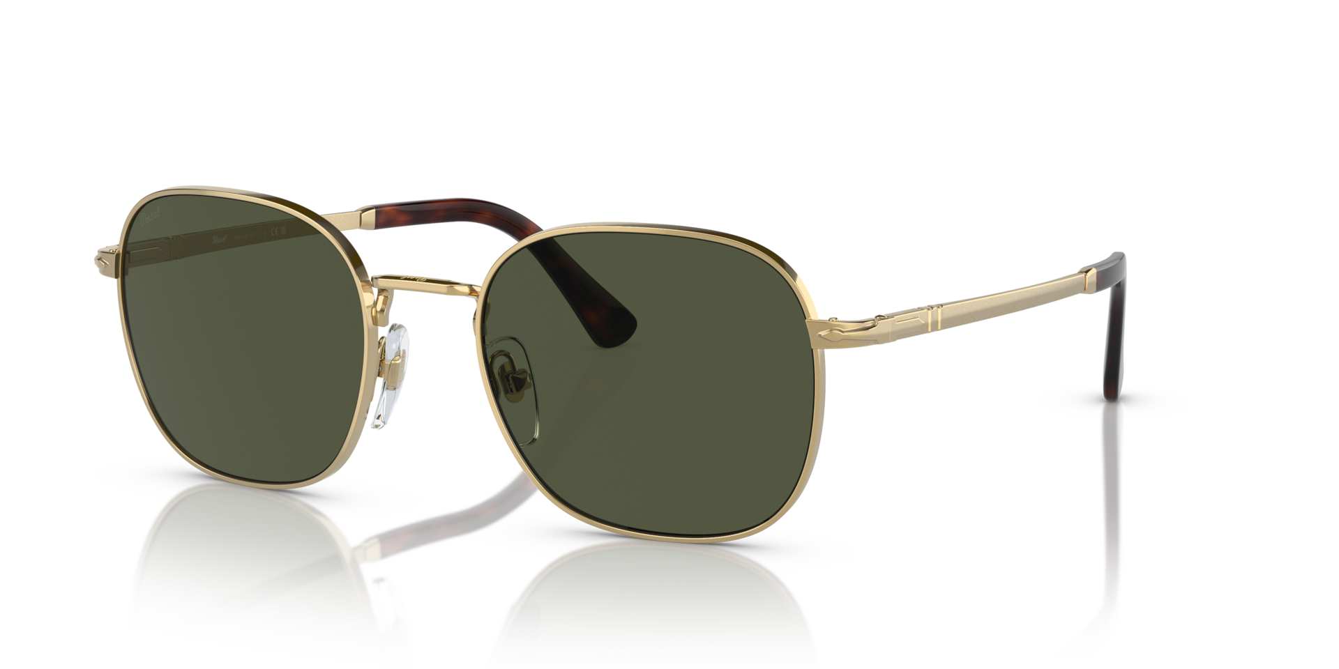 persol-po1009s-sonnenbrille-metall-geometrisch image 1